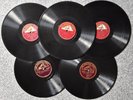 78rpm Jazz Swing records x 4  Glenn Miller, Tommy Dorsey, Artie Shaw & Mezzrow