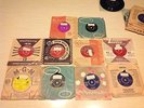 SAMPLE PRESSING 45 RECORDS FATS DOMINO DUANE EDDY THE FLAMINGOS WINIFRED ATWELL