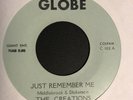 Northern Soul  The Creations - Just Remember Me / Times Are Changing - Globe M-
