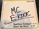 MC E-ROCK - Down For Mines BERNIE GRUNDMAN MASTERING 12” ACETATE