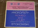 Prokofieff Stokowsky ROMEO & JULIET 1956   2 TRACK RCA/VICTOR REEL REEL w/leader
