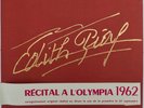 EDITH PIAF -Olympia 1962 -Edition de luxe numéroté-Rare+Photos Edith et Théo