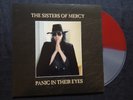 SISTERS OF MERCY PANIC IN THEIR EYES RARE RED/CLEAR VINYL LP