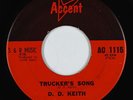 C&W Bopper 45 - D.D. Keith - Trucker's Song - Accent - mp3