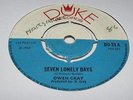 Owen Gray 1969 UK Duke 45 Seven lonely days. Hear