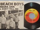 BEACH BOYS 1965 ORIGINAL 45 W/NM PS BARBARA ANN NEAR MINT NR Sweet Copy