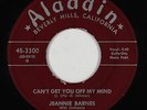 R&B Soul Popcorn 45 - Jeannie Barnes - Can't Get You Off My Mind - Aladdin - mp3