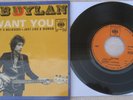 Bob Dylan  - I Want You/Obviously../Just Like.. - French Picture Sleeve PS 7