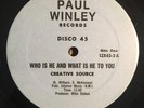 DISCO FUNK CREATIVE SOURCE Who Is He And What Is He To You 12