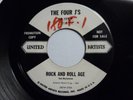 Four J's - Rock And Roll Age  M/M-  1958  PROMO  ORIGINAL  STAMPED MATRIX