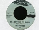 THE SUPERBS On a Day When it's Raining on Dore Promo Rare Northern Soul 45 Hear