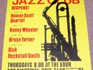 RONNIE SCOTT DICK HECKSTALL-SMITH JAZZ CONCERTS POSTER BRIGHTON ADUR JUNE 1980