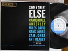 Cannonball Adderley Something else w.Davis Blue Note blue-white RVG stereo