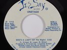 Modern Soul 45 ONSTAGE She's A Lady (Of The Night) JES SAY HEAR