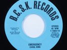 Modern Soul Boogie 45 CAROL KING Emergency B.C.S.K. HEAR
