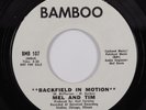 Northern Soul 45 MEL AND TIM Backfield In Motion BAMBOO promo HEAR