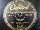 78rpm STAN KENTON delicado / bags and baggage