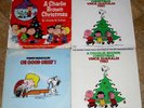 VINCE GUARALDI CHARLIE BROWN 4 LP LOT
