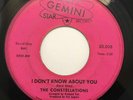 RARE Northern Soul 45 The Constellations   I Don't Know About You mp3 Gemini