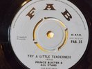 Rare PRINCE BUSTER & ALL STARS Try A Little Tenderness  UK 45  7