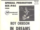 VERY RARE   ROY ORBISON US SIX PAC EP: IN DREAMS  NO 2. 6 songs