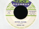 RONNIE DEE Action Packed on Back Beat Promo Original Rockabilly 45 Hear