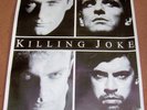 KILLING JOKE STUNNING UK PROMO POSTER 