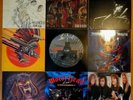 9x heavy metal LPs ,metallica ,judas priest,motorhead ,slayer,warlock,sodom,TOP