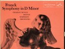 RCA 2-TRACK TAPE ECS-58: FRANCK - SYMPHONY IN D MINOR / MUNCH / BOSTON / TAS