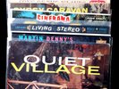 12 JAZZ, EXOTICA, LOUNGE ALBUMS VG+ TO NM-ALL 1ST PRESS-MARTIN DENNY, PRADO,