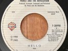 PRINCE AND THE REVOLUTION - Hello / Pop Life - RARE GUATEMALA 45