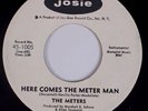 METERS: Here Comes the Meter Man / Cissy Strut JOSIE Promo Soul Funk 45 HEAR