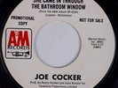 JOE COCKER: She Came in Through the Bathroom Window A&M Rock PROMO NM 45