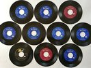 (10) RENO & SMILEY 45 RPMS (1950'S) KING DOT COUNTRY BLUEGRASS RECORDS (VG/VG+)