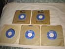 (5) 45 RPM Records (Jaye P. Morgan) #'s 855,643,852,828, & 837