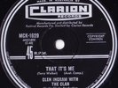 GLEN INGRAM 45: THAT IT'S ME/TAKE THIS HAMMER  AUSSIE CLARION 1629 EX & NM  1967