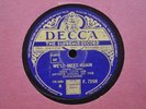 Vera Lynn We'll Meet Again / Later On Decca F7268 78rpm Disc