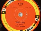 RICKY NELSON - TRUE LOVE -  SWEETER THAN YOU - SOUTH AFRICA 78 RPM - EX COND