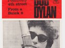 BOB DYLAN Positively 4th Street RARE Sweden / Norway 45 From A Buick 6 FOLK ROCK