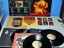 KISS VINYL the originals 3 LP Hotter Than Hell DRESSED TO KISS Sleeves & inserts