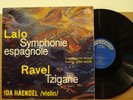 IDA HAENDEL (violin) Lalo Espagnole / Ravel Tzigane SUPRAPHON Records SUA 10615