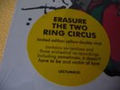 ERASURE - THE TWO RING CIRCUS RSD 2018, double lp**YELLOW VINYL LIMITED sealed