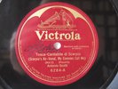 78rpm ANTONIO SCOTTI sings Tosca & Faust - VICTROLA SIGNED BY SCOTTI