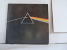 PINK FLOYD THE DARK SIDE OF THE MOON SHVL 804 UK LP & TWO STICKERS & POSTER    M