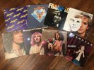 8 PETER FRAMPTON Record  LP ALBUMS PREMONITION COMES ALIVE ETC VINYL VG+ to EX