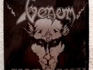 Venom - Black Metal, 1982 nice shrink wrap EX/EX heavy metal Italy Lp.