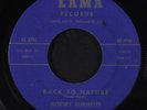 DORSEY BURNETTE: Rolling Restless Stones / Back To Nature 45 (clean, scratch ol