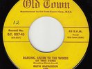 RUTH McFADDEN & SUPREMES - Darling, Listen to the Words of This Song - VG/VG+
