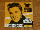 Rare Elvis Presley 45t Germany German 47-6636 Tutti Frutti / Blue Suede Shoes