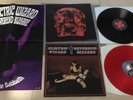 ELECTRIC WIZARD LPs LOT: PROCESSEAN LP + REVEREND BIZARRE SPLIT RED LP RARE